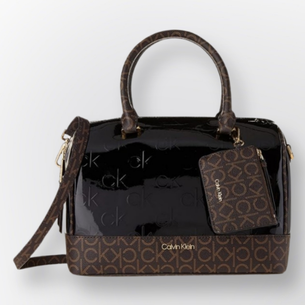 Calvin Klein Ashley Barrel Satchel